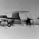 A Grumman E-2A Hawkeye, the aircraft that formed the basis for the C-2 Greyhound. The Greyhound had a larger fuselage to accommodate more cargo and fuel, and rear cargo door was added. (US Navy)
